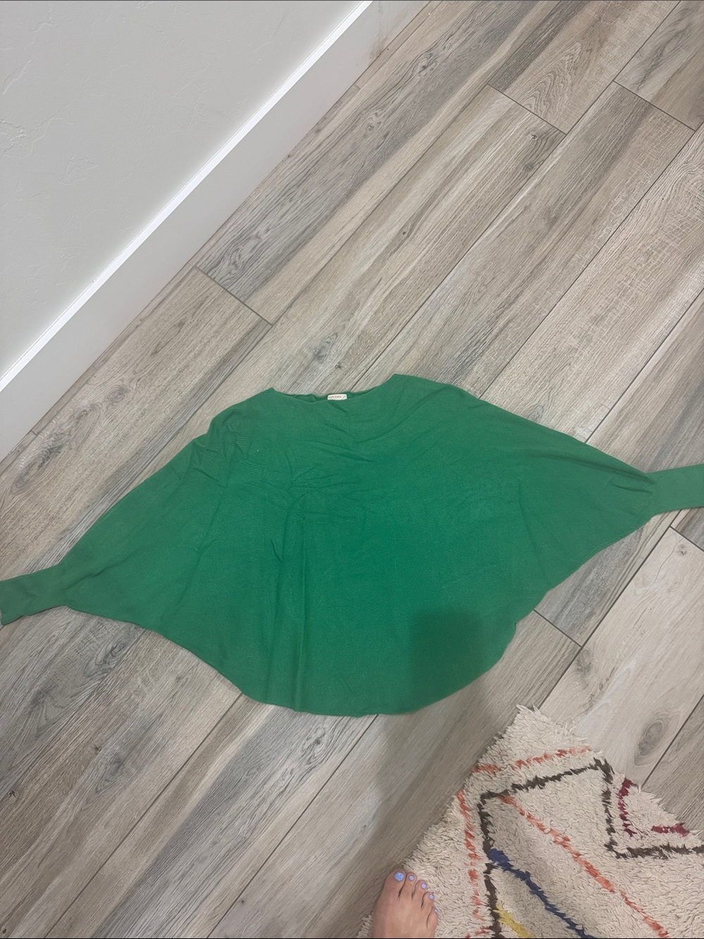 Kerisma Emerald Green Batwing Sweater